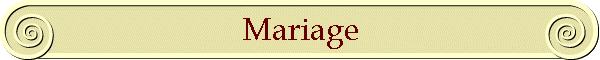 Mariage